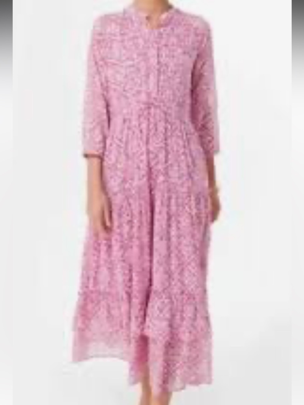 Banjanan floral print breathable dress.